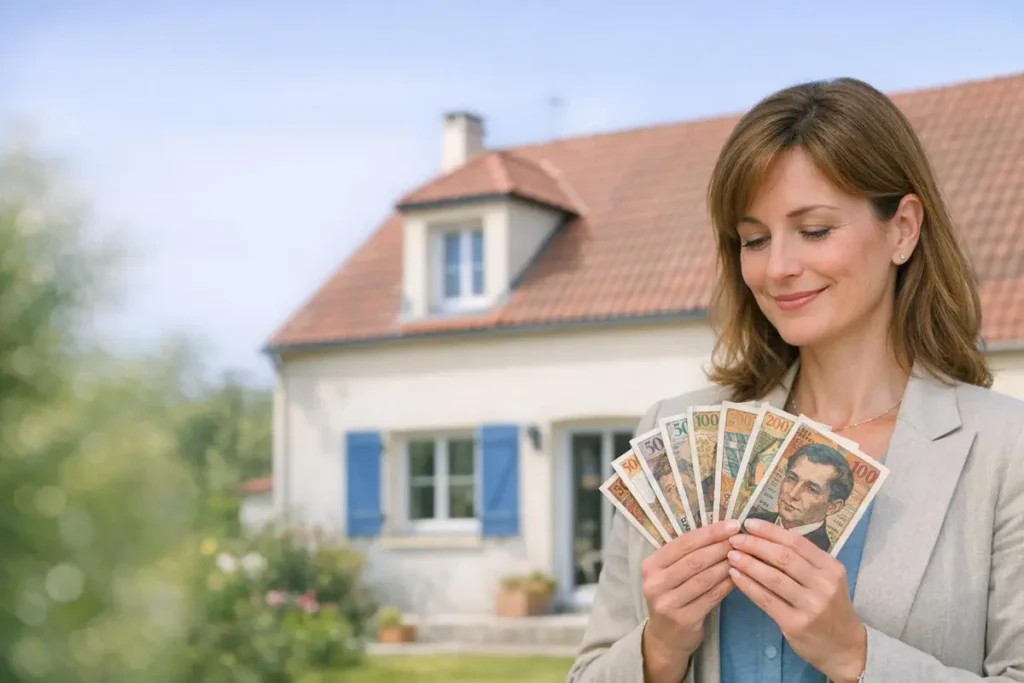 prix moyen d'une maison en 1980 en france